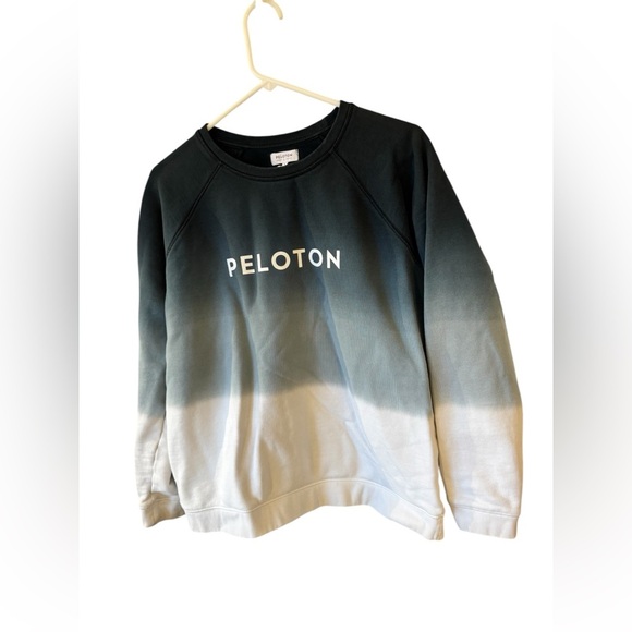 PELOTON Ombre Classic Crewneck Sweatshirt Size L - Picture 3 of 11